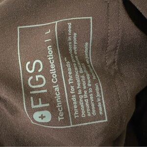 Figs Espresso High Waisted Livingston Pants